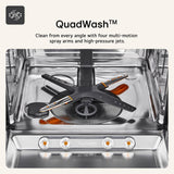 LG TrueSteam™ QuadWash™ WiFi Connected Full Size Dishwasher - Matte Black - 14 Place Settings