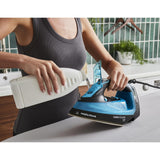 Morphy Richards Turbosteam 3100w Pro Digital Intellitemp Iron - Blue