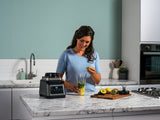 Ninja 3-in-1 Blender and Food Processor with Auto IQ - Black/Silver