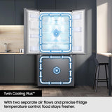 Samsung 81.7cm American Fridge Freezer - Black