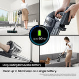 Samsung Jet 75E Pet Cordless Vacuum Cleaner - 60 Minutes Run Time - Mint