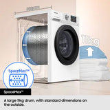 Samsung 11kg 1400 Spin Washing Machine - White