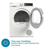 Sensis 8kg Heat Pump Tumble Dryer - White — view 4