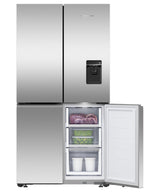 Fisher & Paykel 90.5cm Quad Door Frost Free Fridge Freezer - Stainless Steel