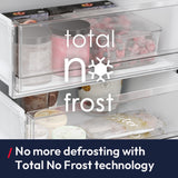 Hoover Total No Frost Fridge Freezer - Black