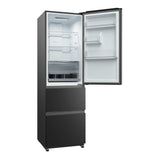 Haier 60/40 Fridge Freezer - Black