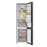 LG 59.7cm Frost Free Fridge Freezer - Essence Black Steel