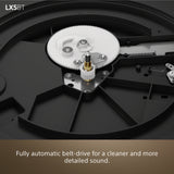 Sony Wireless Bluetooth Turntable with Auto Playback - Premium cartridge & Stylus - Pure Black