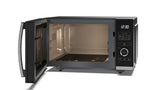 Sharp YC-QS254AU-B 25 Litres Flatbed Microwave Oven - Black