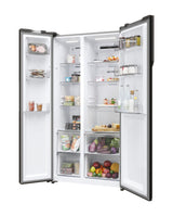 Haier 90.5cm 70/30 Frost Free Fridge Freezer - Pt. Inox — view 5