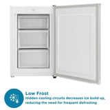 Sensis 54.8cm Undercounter Freezer - White — view 4