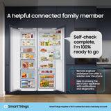 Samsung 54cm 60/40 Integrated Frost Free Fridge Freezer - White — view 7