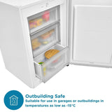 Sensis 54.8cm Undercounter Freezer - White — view 5