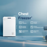 Fridgemaster MCF96E 95 Litres Chest Freezer