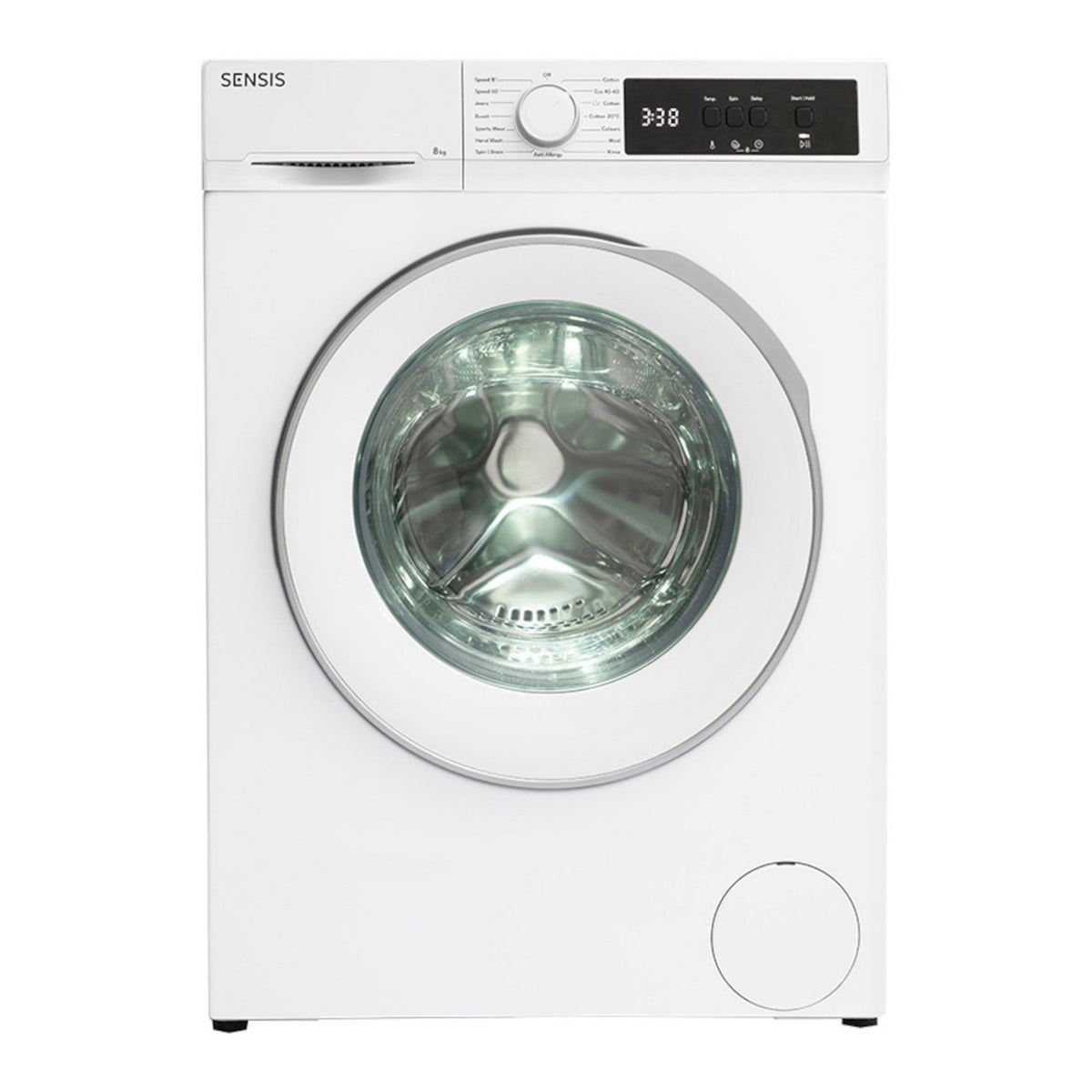 Sensis 8kg 1400 Spin Washing Machine - White