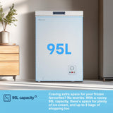Fridgemaster MCF96E 95 Litres Chest Freezer