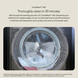 LG 10kg/6kg 1400 Spin Washer Dryer - White — view 6