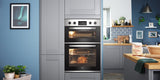 Beko 59.4cm Built In Double Oven - Stainless Steel — view 6