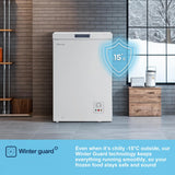 Fridgemaster MCF96E 95 Litres Chest Freezer