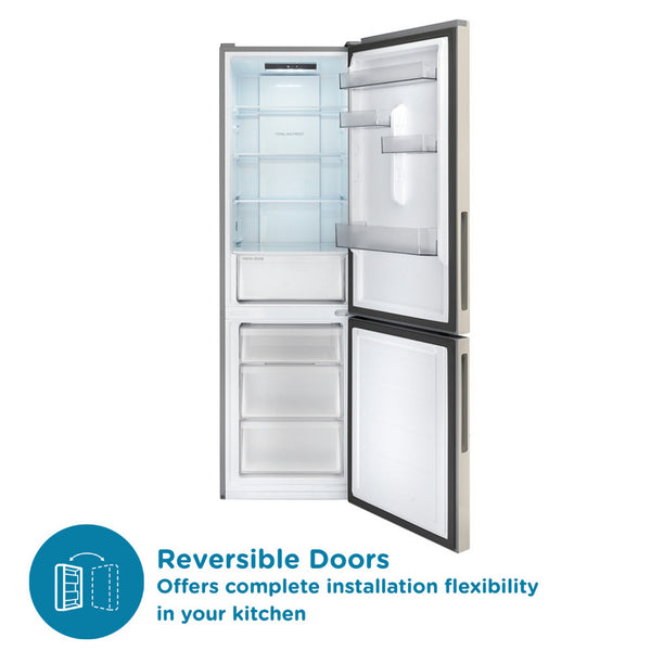Sensis 54cm Total No Frost Fridge Freezer - Silver — view 2