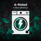 Hisense 7kg 1200 Spin, Steam Washing Machine - White — view 3