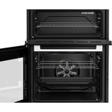 Zenith 60cm Electric Cooker with Ceramic Hob - White — view 5