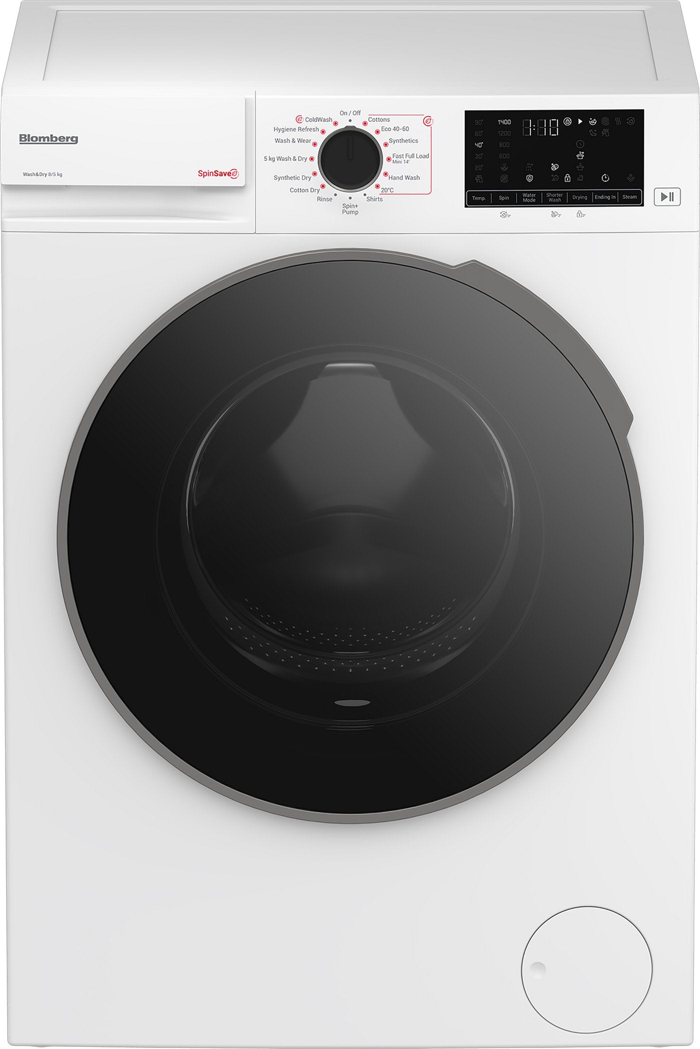 Blomberg 8kg/5kg 1400 Spin RecycledTub Washer Dryer - White