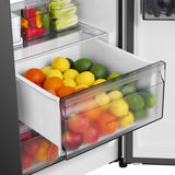 Hisense PureFlat Total No Frost American Side By Side - Black — view 5