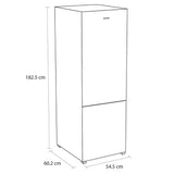 Sensis 54cm Total No Frost Fridge Freezer - Silver — view 7