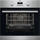 AEG BCX23101EM 59.4cm Built In Electric Single Oven - Stainless