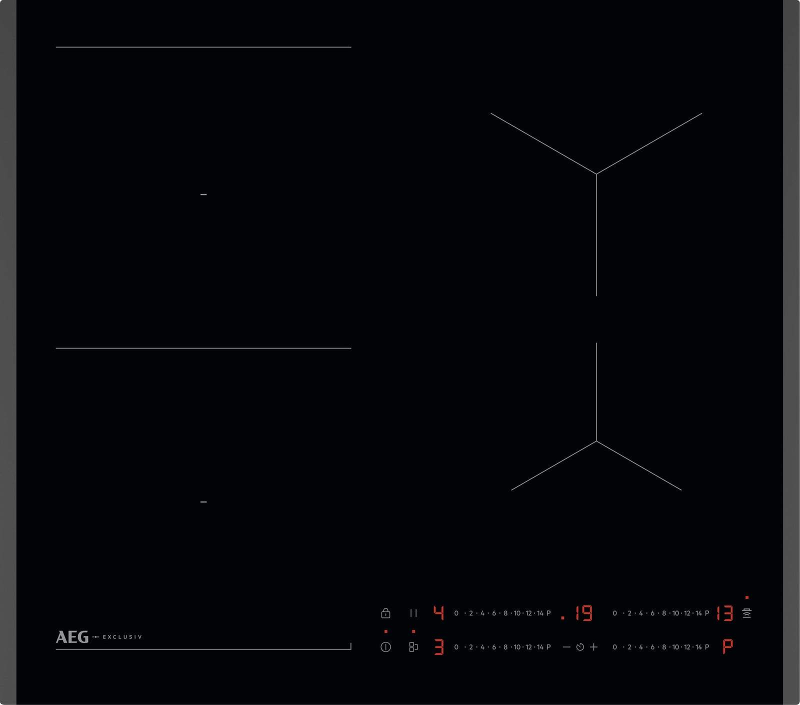 AEG SO64IB00FB 59cm Induction Hob - Black