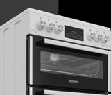 Blomberg GGRN655W 60cm Double Oven Gas Cooker with Gas Hob - White
