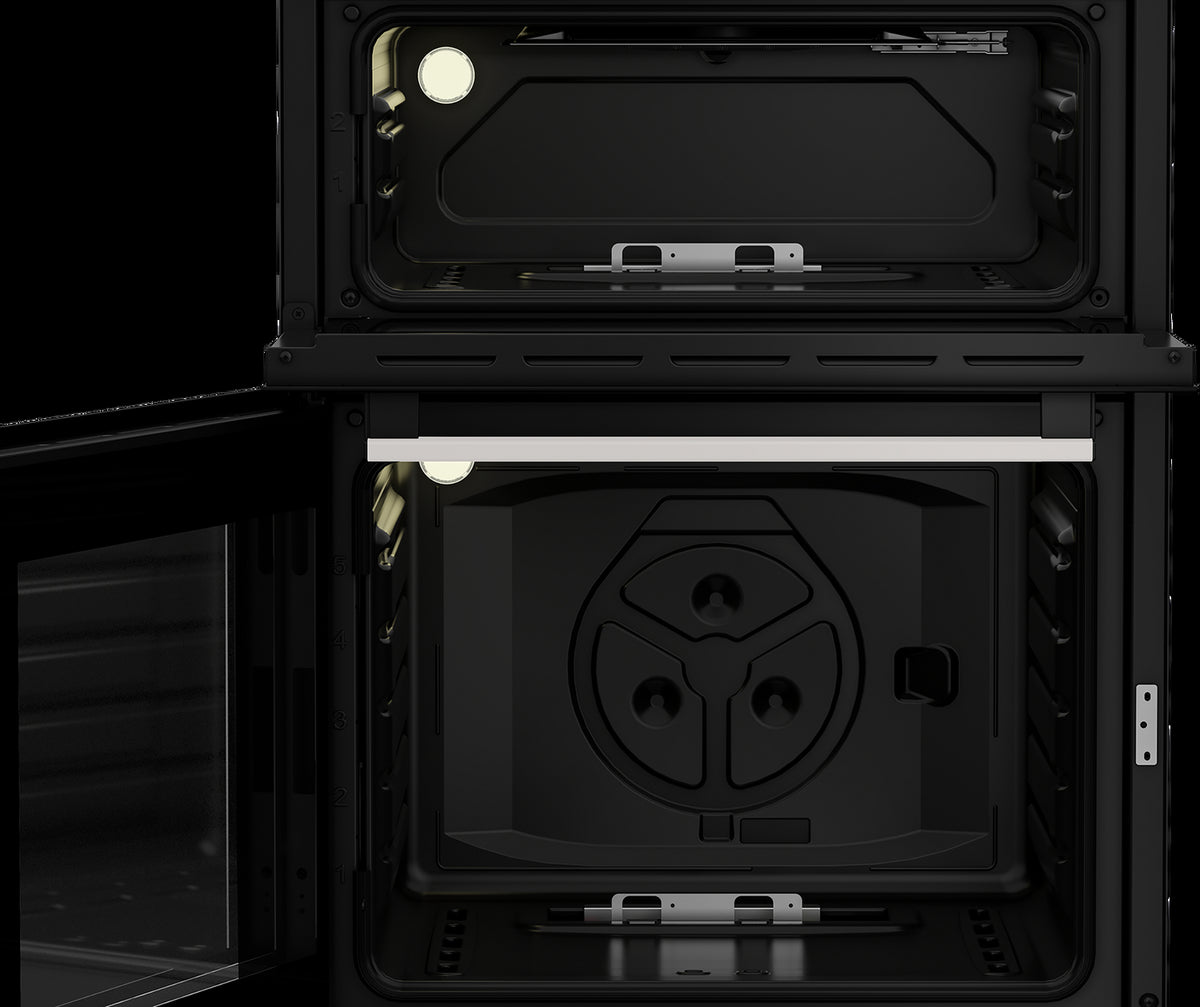 Blomberg GGRN655W 60cm Double Oven Gas Cooker with Gas Hob - White