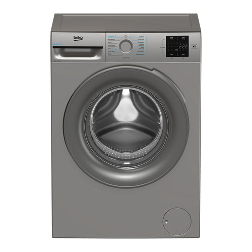 Beko BMN3WT3841S 8kg 1400 Spin EnergySpin Washing Machine - Silver