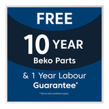 Beko CCFM4582B 54cm 50/50 Frost Free Fridge Freezer - Black