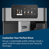 Beko CEG7348X CaffeExperto Bean to Cup Fully Automatic Espresso Machine - Silver
