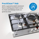 Beko 75cm Gas Hob - Stainless Steel — view 8
