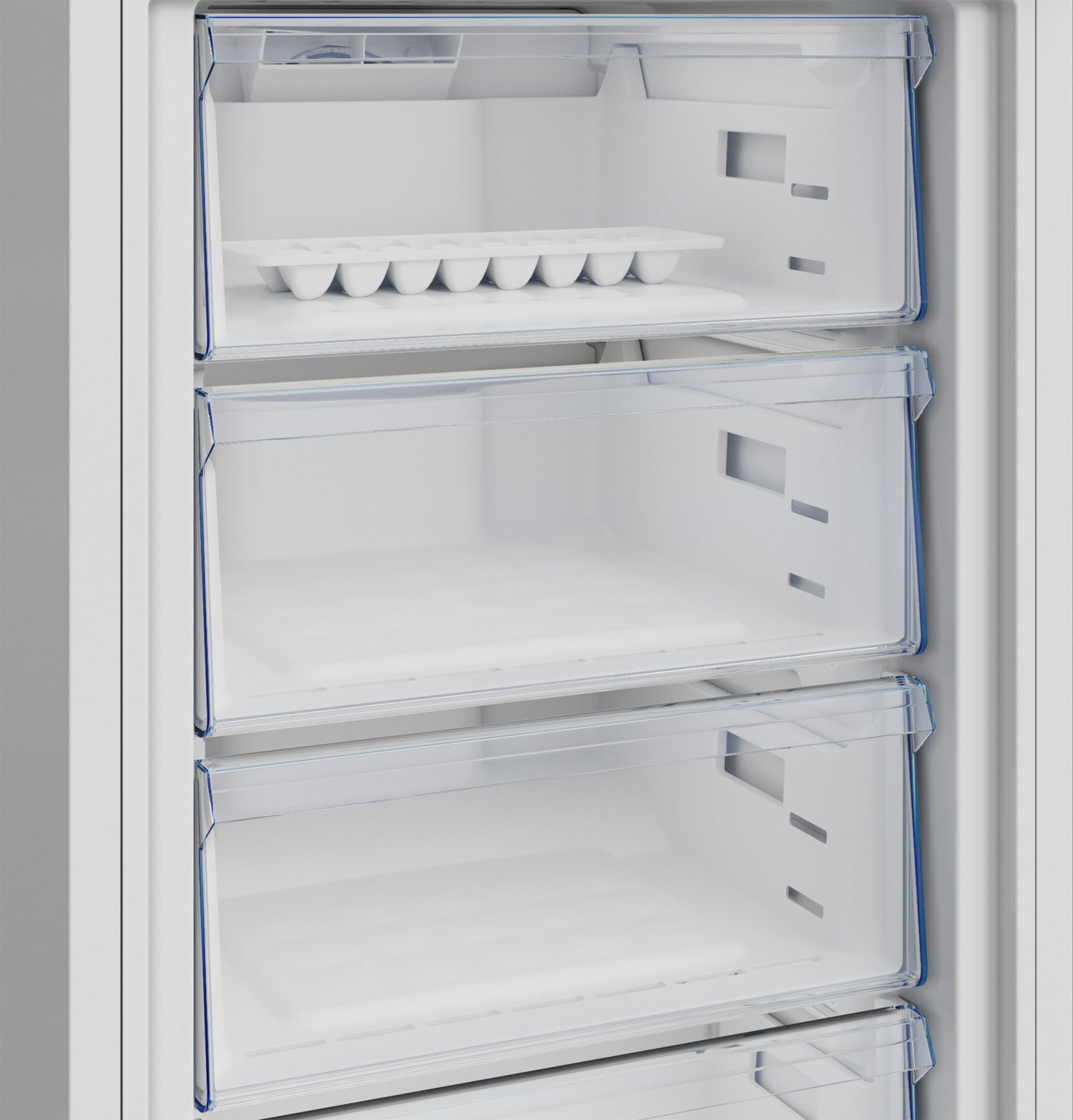 Beko 59.7cm 50/50 Frost Free Fridge Freezer - White