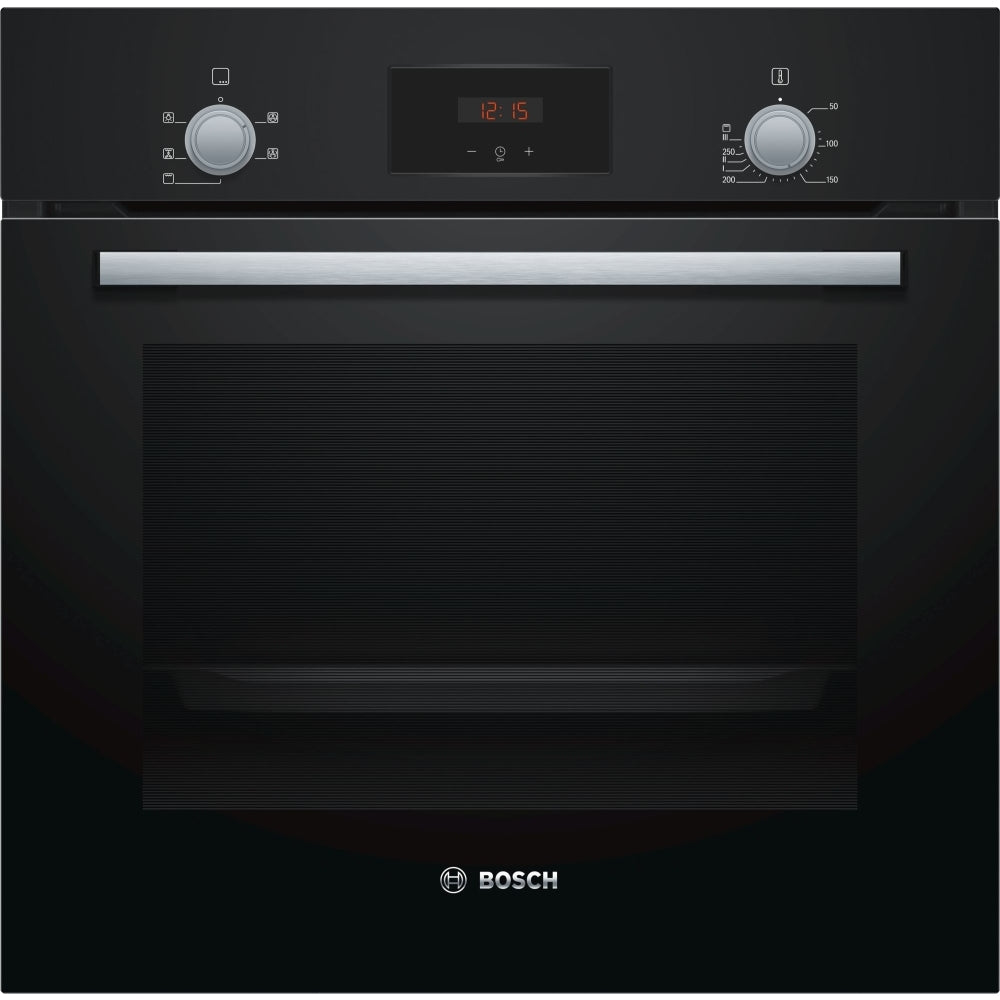 Bosch HHF113BA0B Series 2 Built-In Single Electric Oven - Black