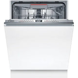 Bosch SMV4HVX00G fully integrated dishwasher shown open