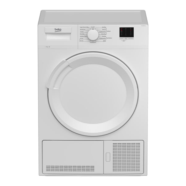 Beko DTLCE80041W 8kg Condenser Tumble Dryer