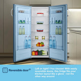 Fridgemaster MTL55242E 55cm Tall Larder Fridge - White - View 9