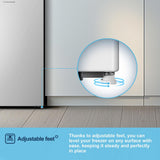 Fridgemaster MUZ4860E Under Counter Freezer in White - View 9