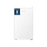 Fridgemaster MUZ4860E white undercounter freezer, front view