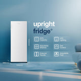 Fridgemaster MTL55242E 55cm Tall Larder Fridge - White — view 7