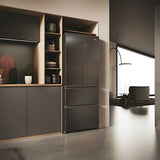 Haier 70cm 60/40 Total No Frost Fridge Freezer - Dark Inox — view 7