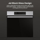Hisense 59.5cm Built In Electric Single Oven - Black & Stainless Steel — view 8