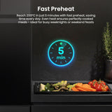 Hisense BI622AXPGUK 59.5cm Built In Electric Single Oven - Black & Stainless Steel