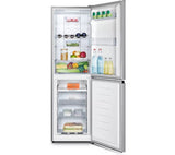 Hisense Total No Frost Fridge Freezer - Stainless Steel