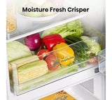 Hisense Total No Frost Fridge Freezer - Stainless Steel